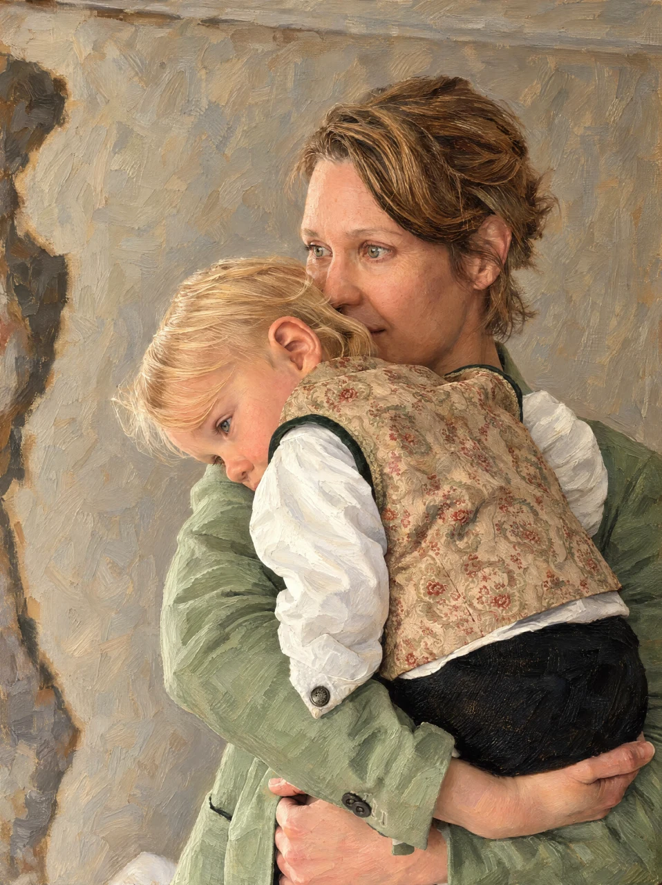 Example portrait in the Nordic style